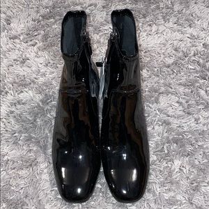 Faux Leather Boots
